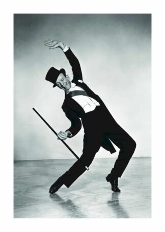 Fred astaire-grandes la danza poster