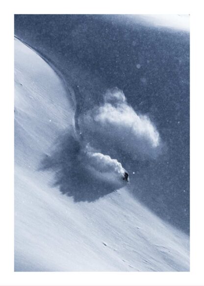 Snow boarding poster