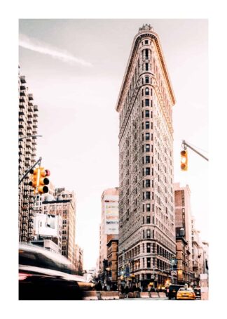 Times-square viewed from below poster