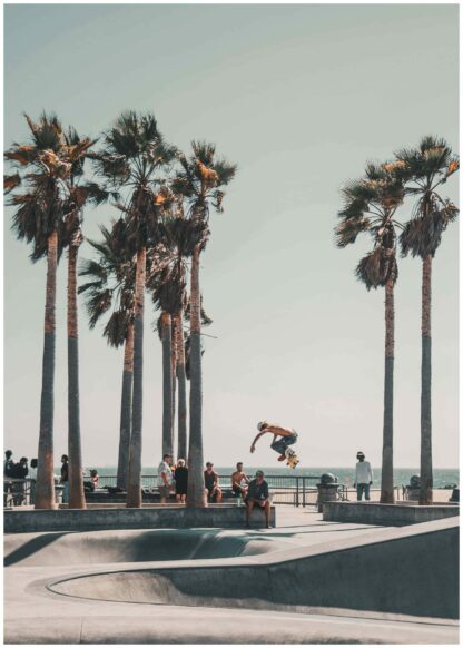 venice beach poster