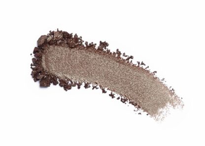 Crushed eyeshadow in white background poster