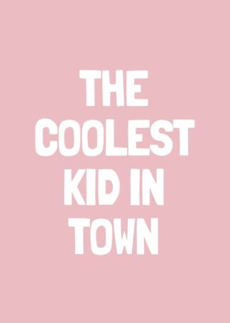 Coolest kid in town-ro poster